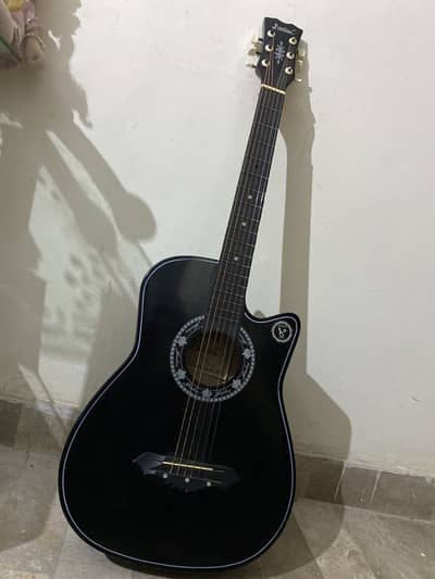 Black guitar