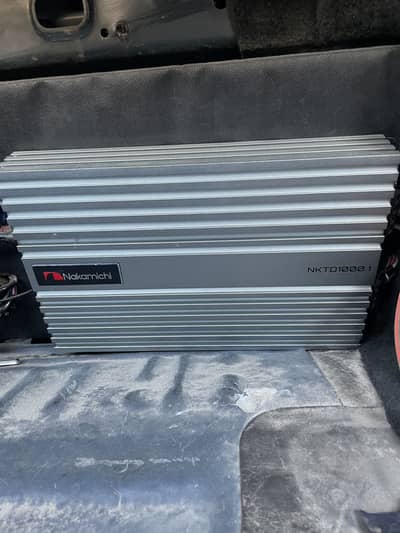 Nakamichi original monoblock amplifier for heavy duty woofers