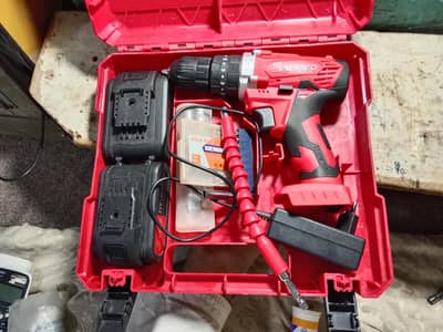 Cordless drill machine good condition ready to sell in low price