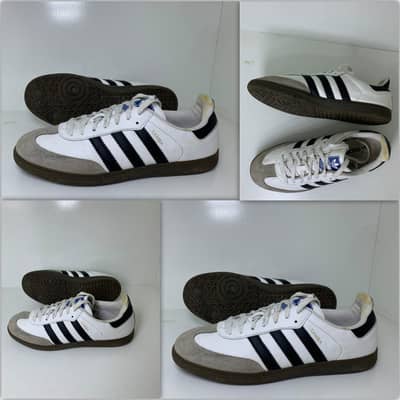 Branded thrift shoes