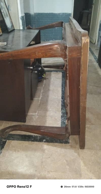 pure  wood dining table only table