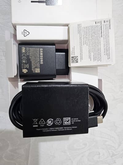 Samsung 45W Origional Charger + 1.8m 5A Cable With Origional Box