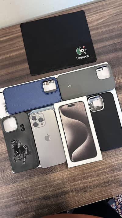 iPhone 15 Pro Max 256gb 93 health Jv