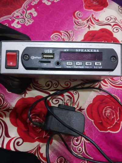 Title: AV Speakers Digital Audio Amplifier with USB & TF Card
