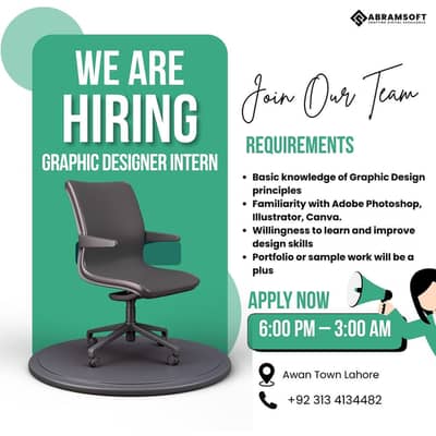 Graphic Designer Internship Opportunity | AbramSoft (Pvt) Ltd