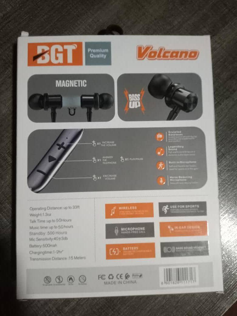 Volcano wireless headset 1