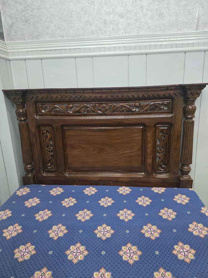 single bed with  side table 1