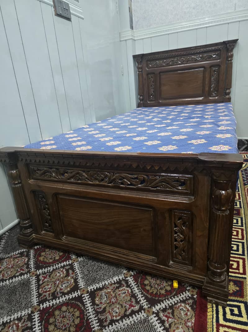 single bed with  side table 2