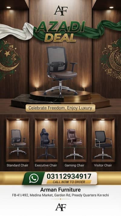 Gaming chairs | Office revolving chair | Revolving chairs in karachi