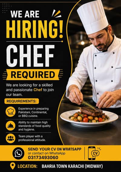 Chef required