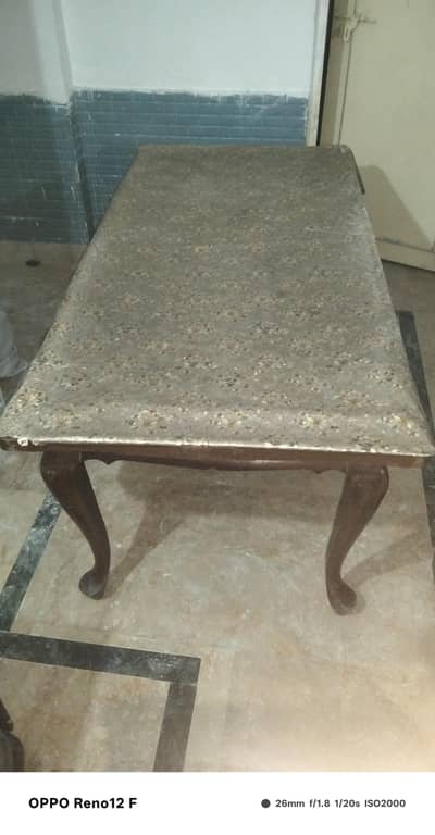 pure  wood dining table only table