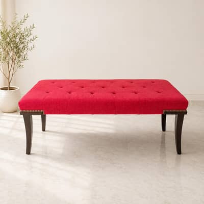 Interwood Red Sofa Cum Bed – Premium Quality – Excellent Condition