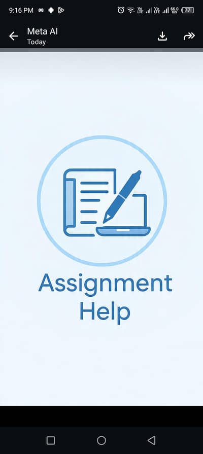 Assignment writiting Service and neat writing