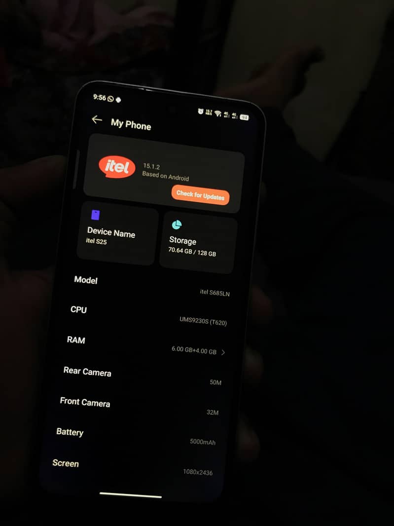 Itel S25 3