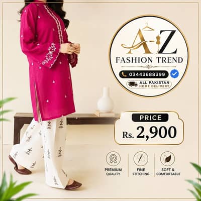 Embroided  2pc new Summer Arrival
