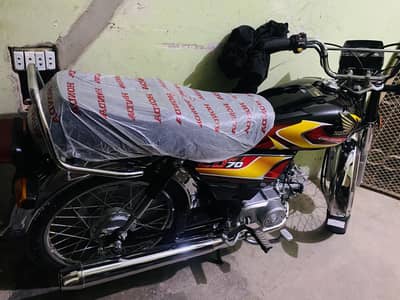 Honda cd 70 new condition