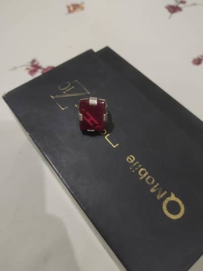 silver pure Yaqoot ring
