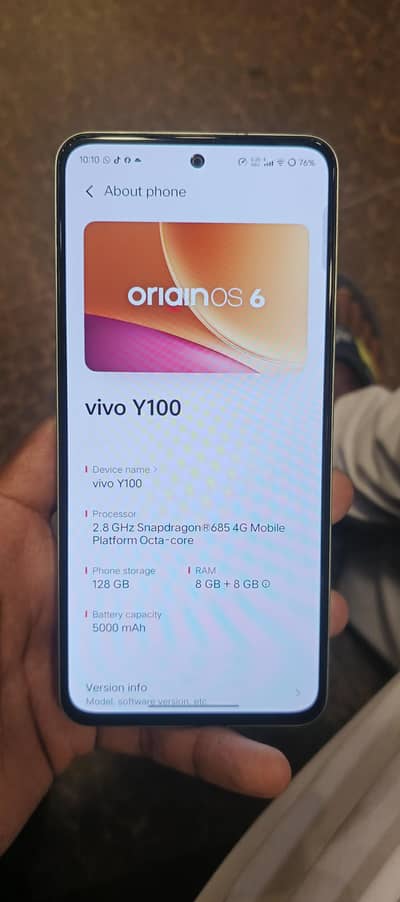 Vivo Y100 8+8 256Gb