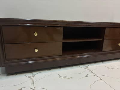 Wooden Led TV Rack available for sale
