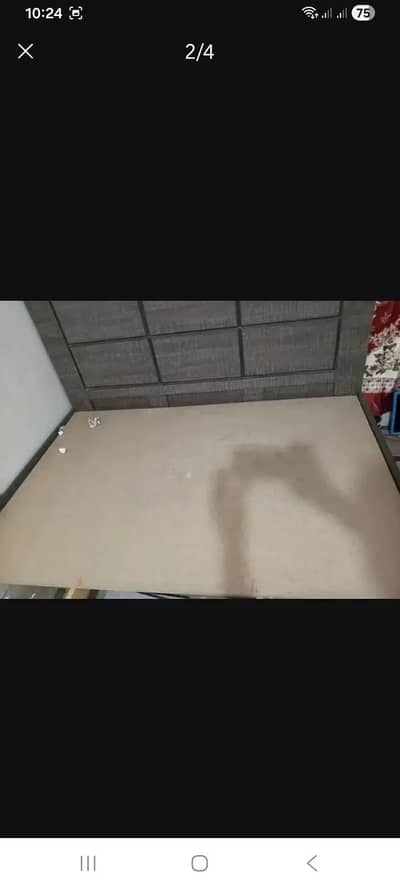 king size bed and dresing table