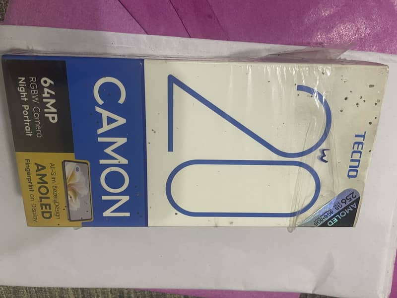 Tecno CAMON 20 1