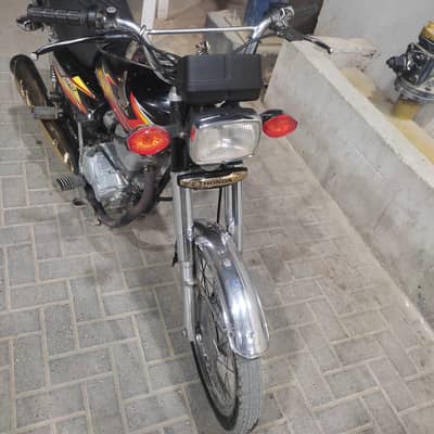 Honda cg125 Hyderabad number 20/21model ha