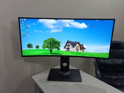 Dell Ultrasharp U3417w 34 inch 2k qhd Curved UltraWide ips gaming led