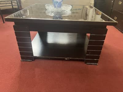 Centre table with 2 side tables