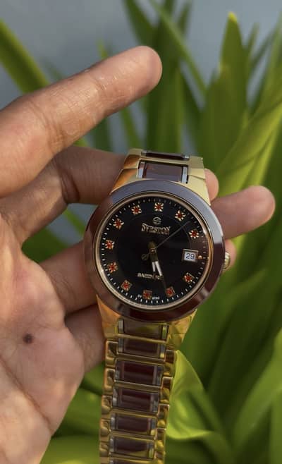 Sveston Sapphire Luxury Watch (1 Month Used) – Like New | Buy For 16K