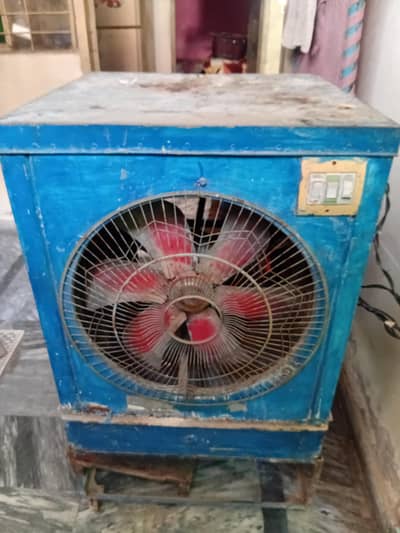 Air cooler in working