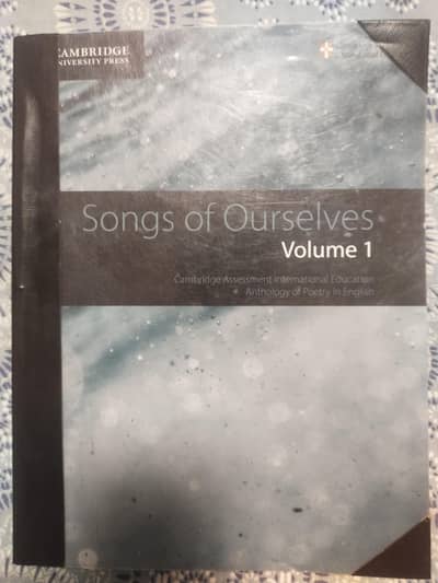 Songs of ourselves volume 1