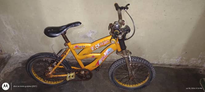 Chinese-style BMX/freestyle double-frame kid's bicycle