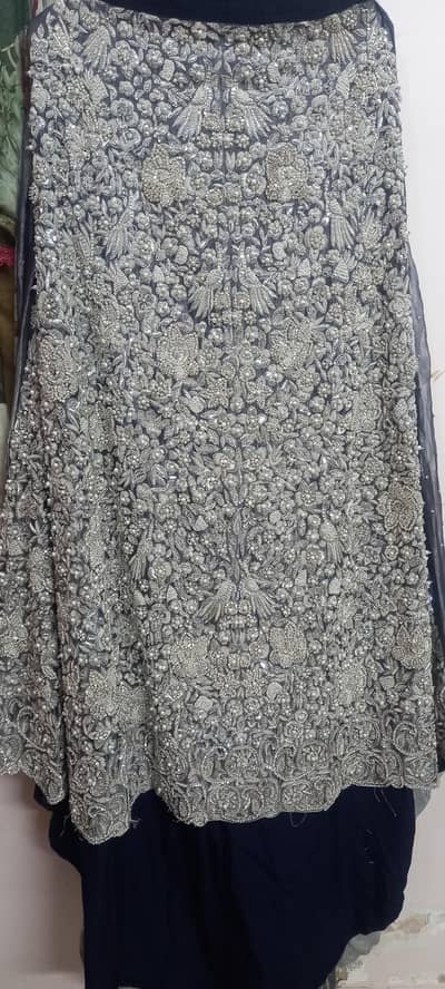 preloved valima bridal lehnga with dupatta