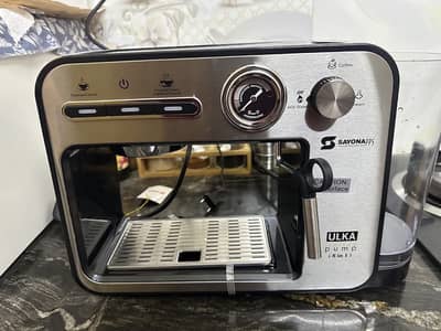 Sayona PPS 8 in 1 Coffee Machine with Italian Ulka Pump