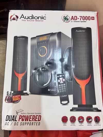 AD-7000 PLUS MULTIMEDIA SPEAKER (AC/DC SUPPORTED)