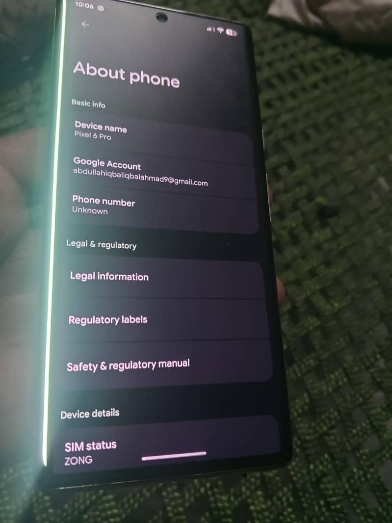 Google Pixel 6 Pro 4