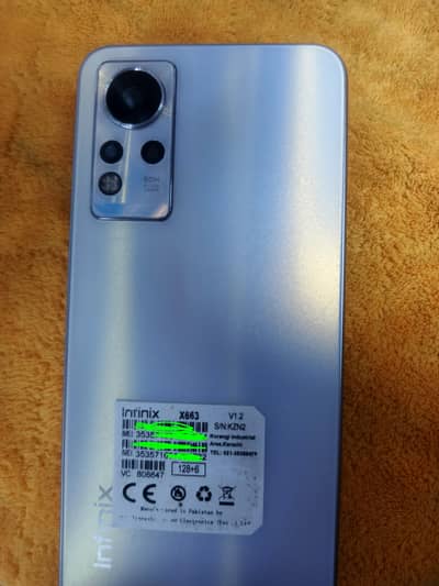 Infinix Note 11 complete box 6 128