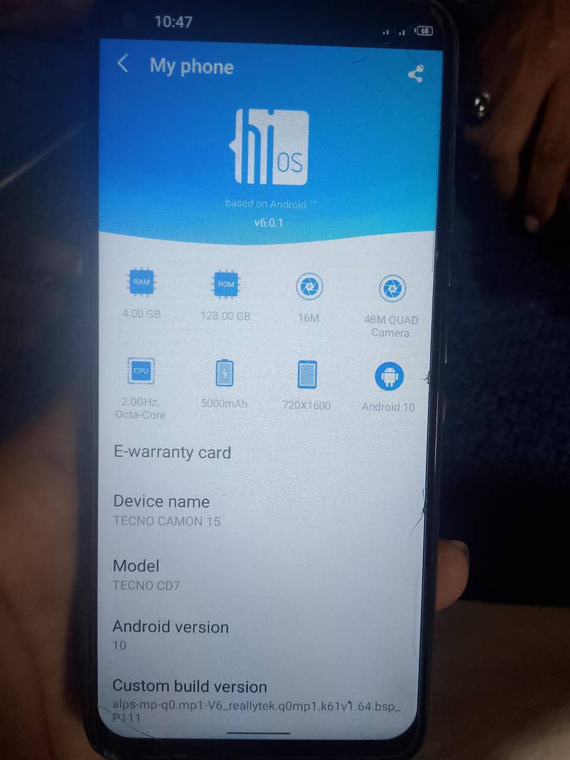 Tecno CAMON 15 6
