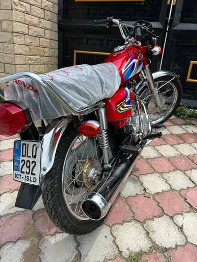 Honda 125 22 model Islamabad number for sale