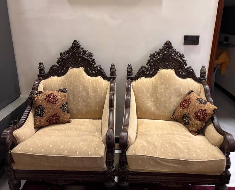 Chinioti Sheesham Sofa set 0