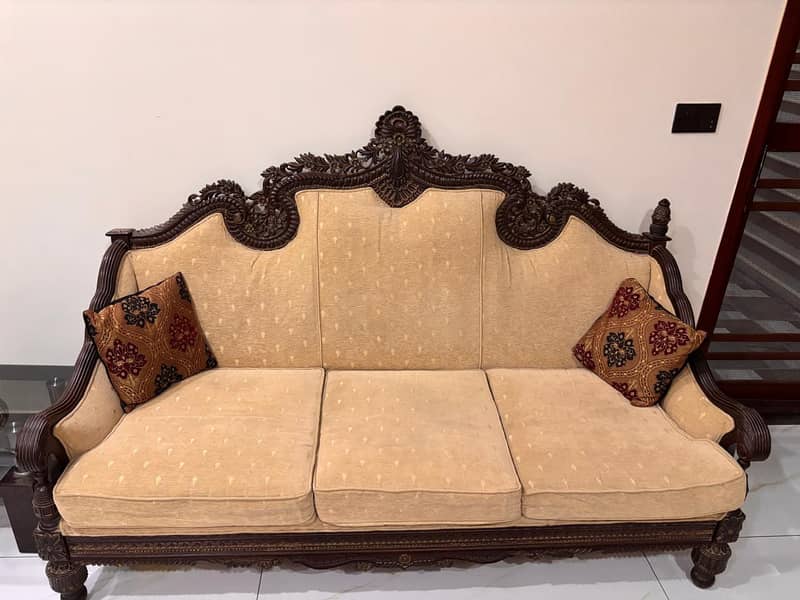 Chinioti Sheesham Sofa set 1