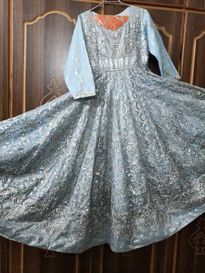 blue maxi full flair