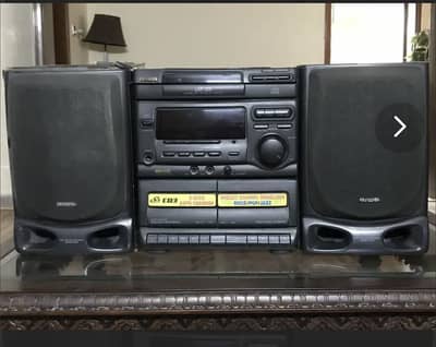 Aiwa Deck Sound System  (WhatsApp on 0300-5100393)