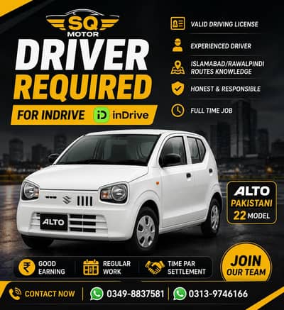 Required Driver For Indrive Yangoo