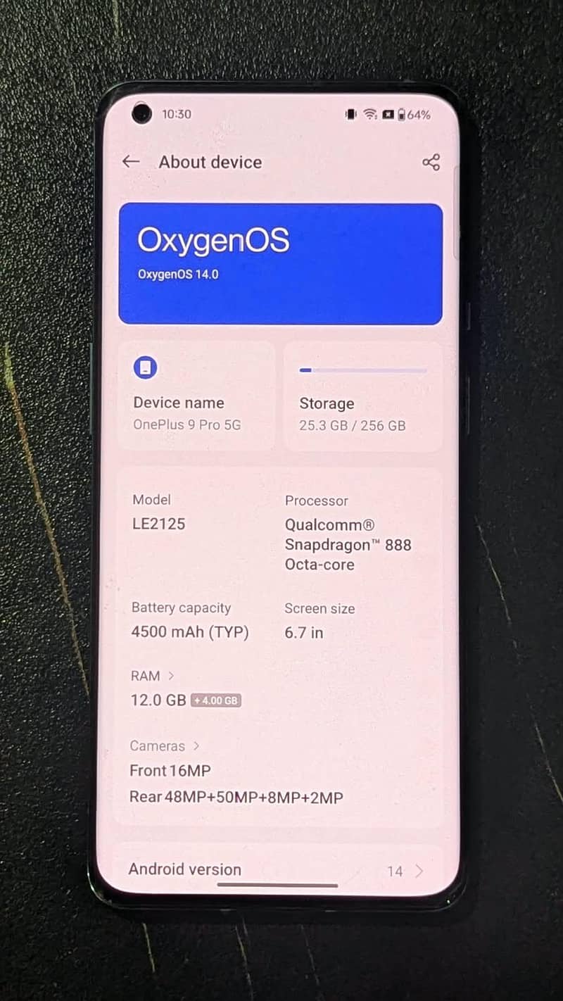 One Plus 9 pro 0