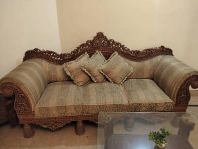 pure wood chinioti wood sofas