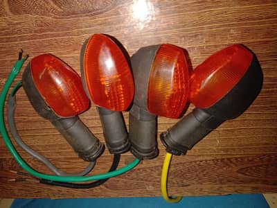 Original Yamaha Indicators / Turn Signals Set (4 Pcs) - Flexible
