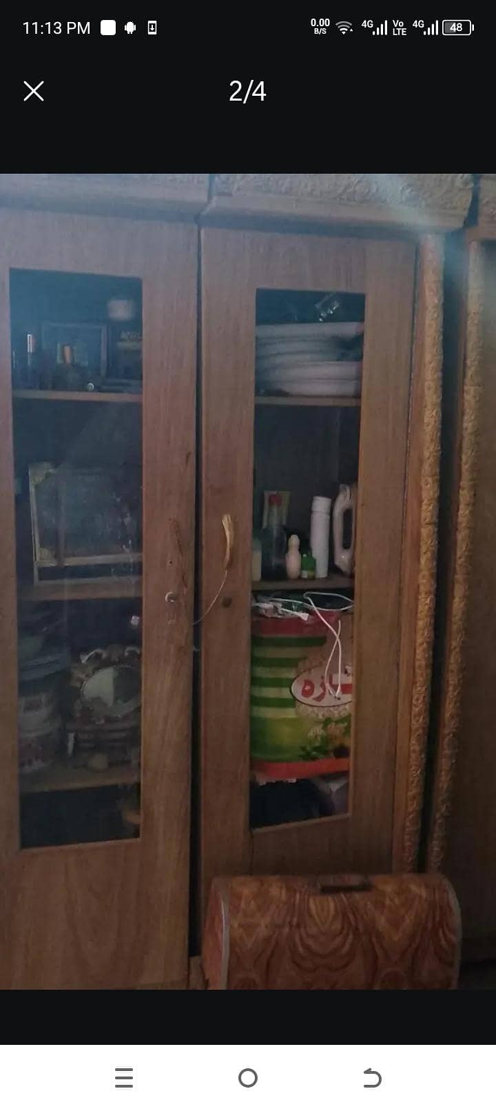 wooden almari devider 4