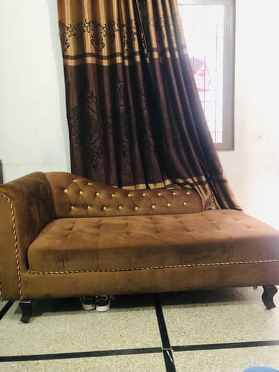 New modern couch with stylish poshish