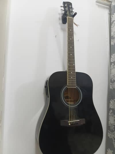 Black guitar